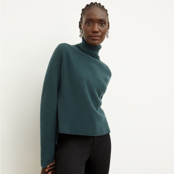 NWT MM Lafleur Arbus cashmere sweater, green size L - Picture 1 of 5